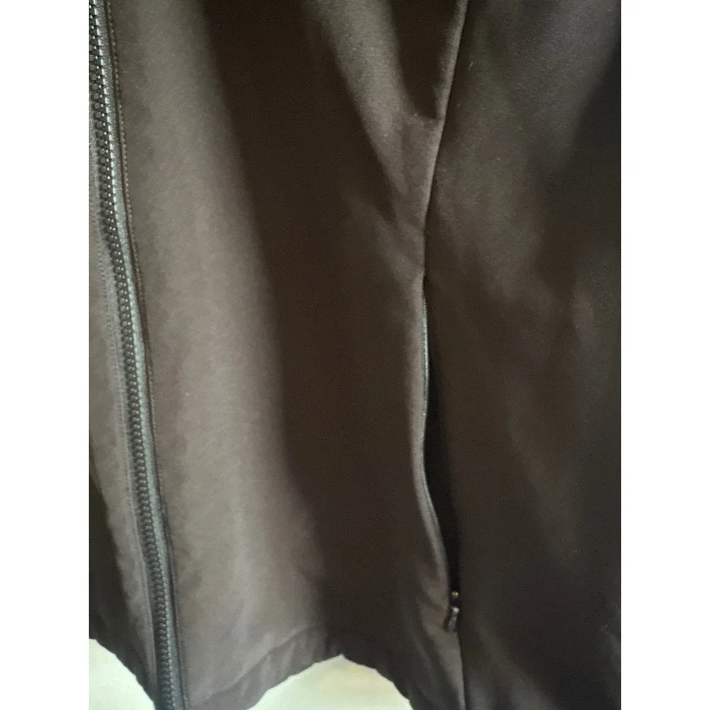 Calvin Klein Performance Womens Black Softshell Fleece Lined Full Zip Jacket XL